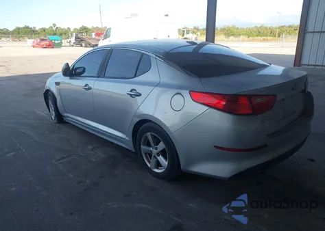 2015 Kia Optima Lx from USA, damaged, VIN 5XXGM4A78FG447737